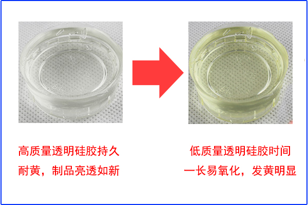 高透硅膠制品發(fā)黃，你可接受？